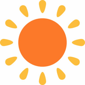 Sun icon